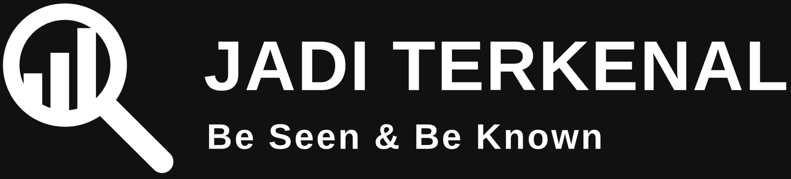 Logo Jadi Terkenal Dark Mode